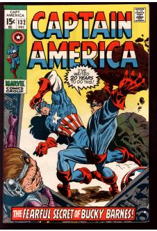 CAPTAIN AMERICA #132 8.0 front cover