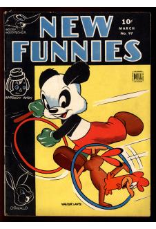 NEW FUNNIES #97 4.0 front cover
