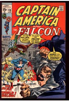 CAPTAIN AMERICA #136 8.5 front cover