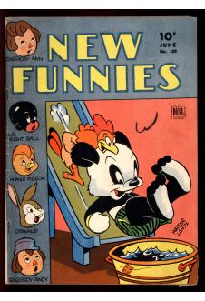 NEW FUNNIES #100 4.5 front cover