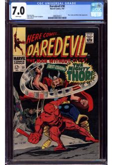 DAREDEVIL #30 CGC 7.0 WHITE PAGES front cover