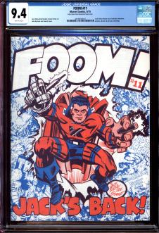 FOOM #11 CGC 9.4 WHITE PAGES front cover