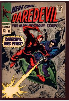 DAREDEVIL #35 5.5 front cover