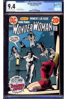 WONDER WOMAN #203 CGC 9.4 OW/WH PAGES front cover