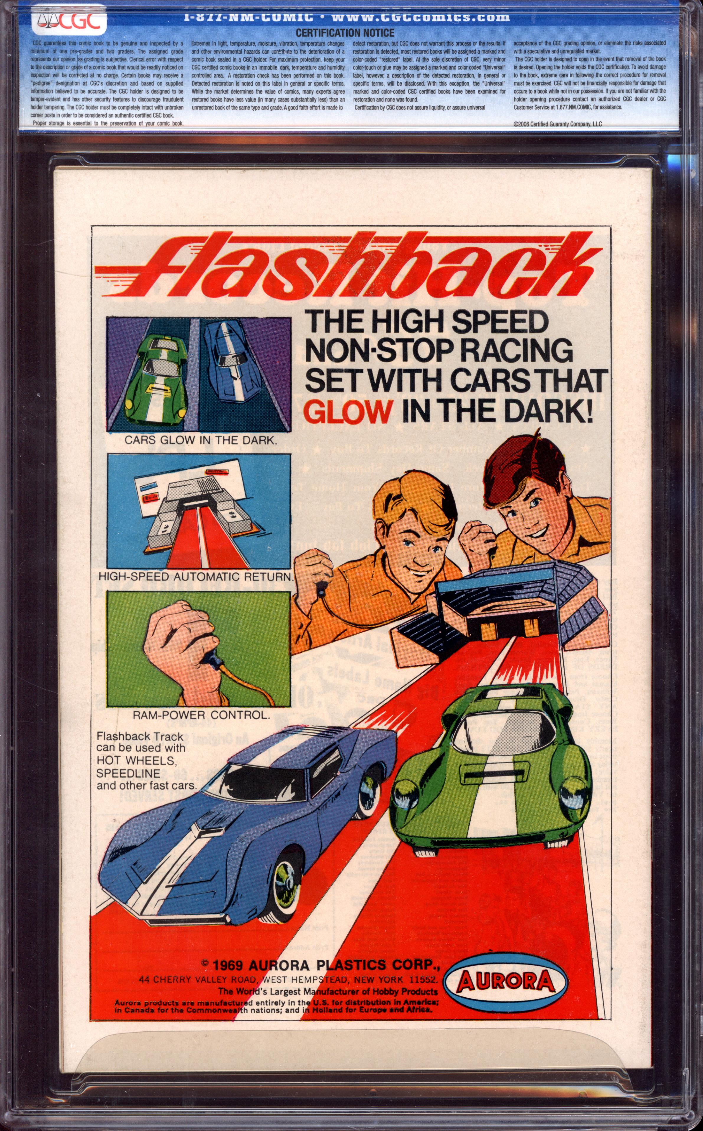 ACTION COMICS Back Cover