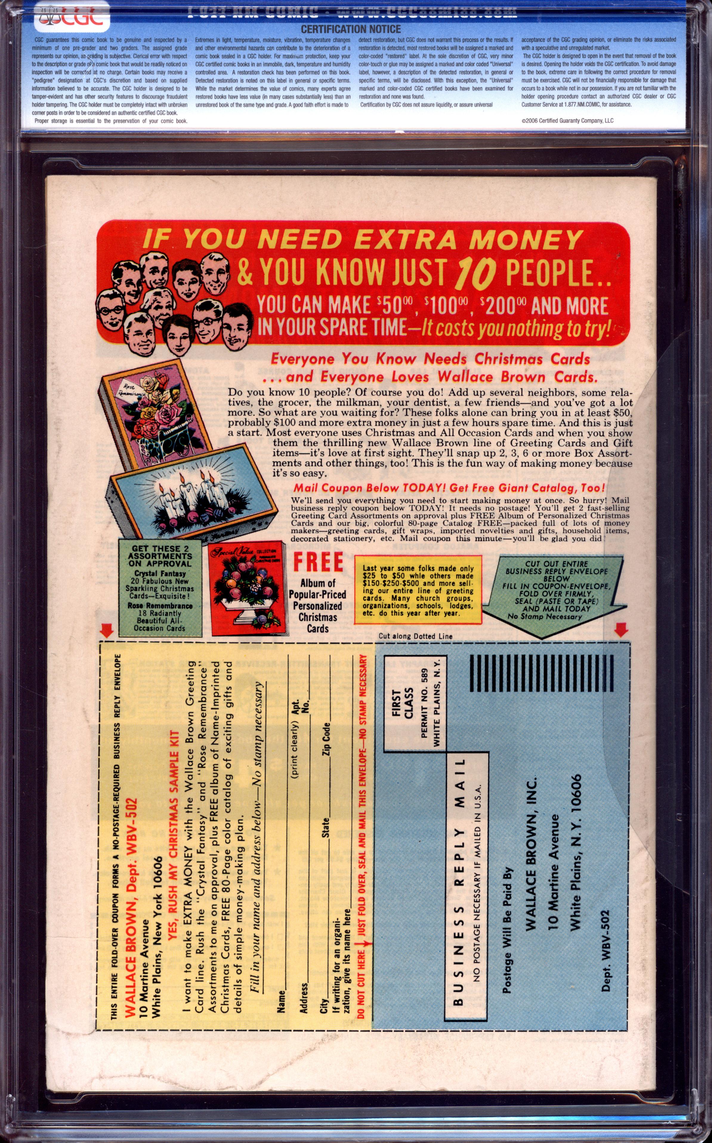 CAPTAIN AMERICA Back Cover