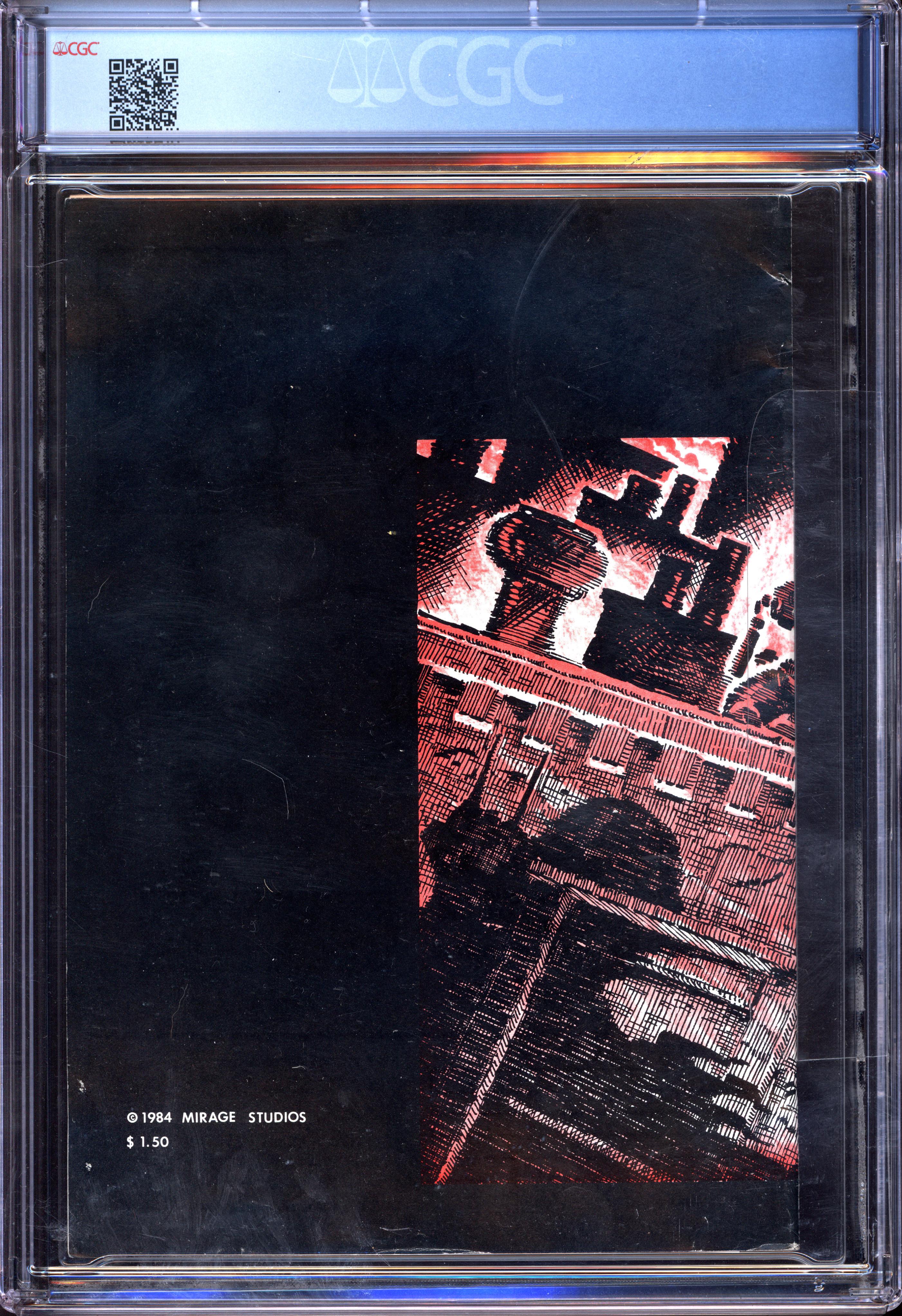 TEENAGE MUTANT NINJA TURTLES Back Cover