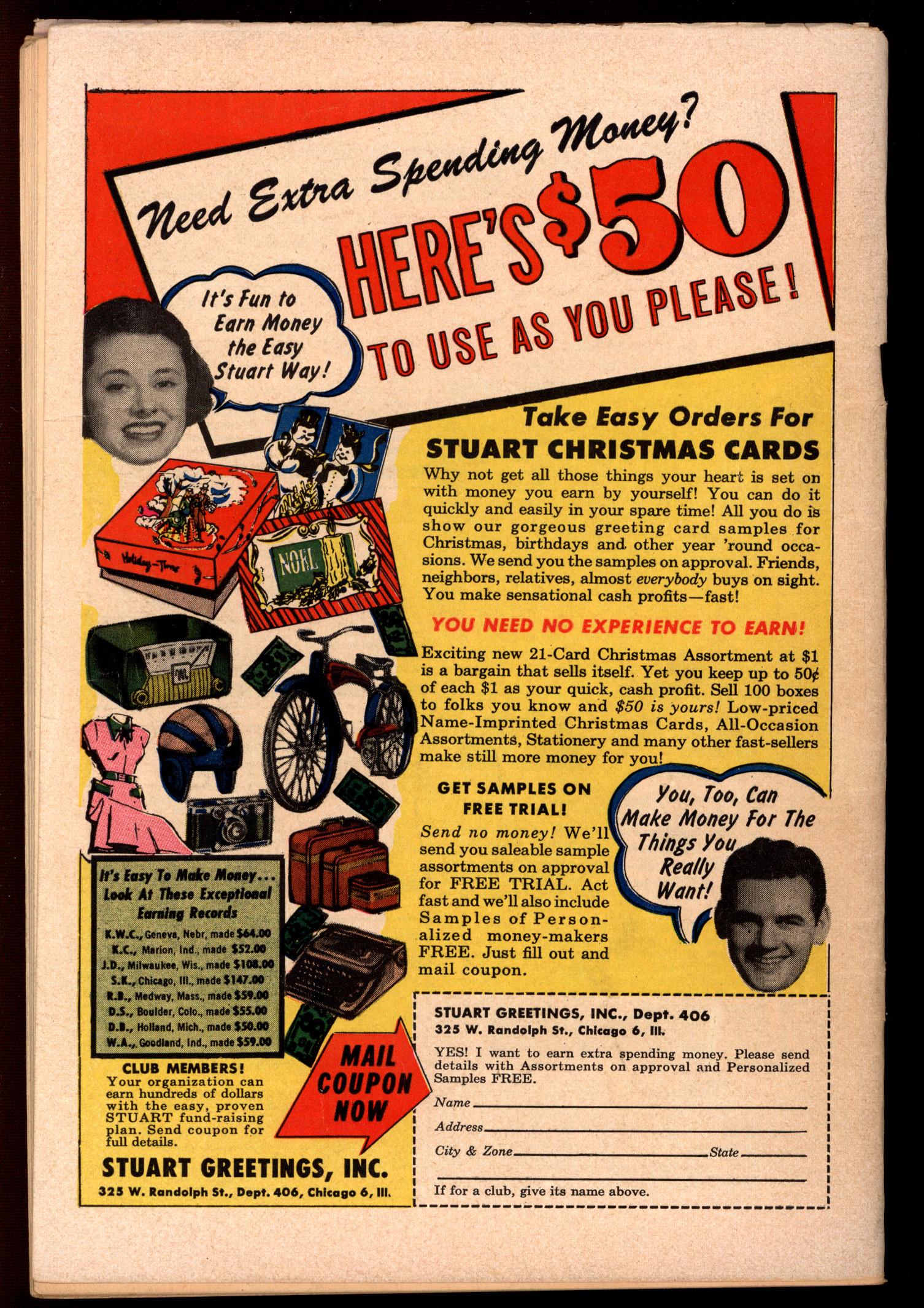 ARCHIE COMICS Back Cover
