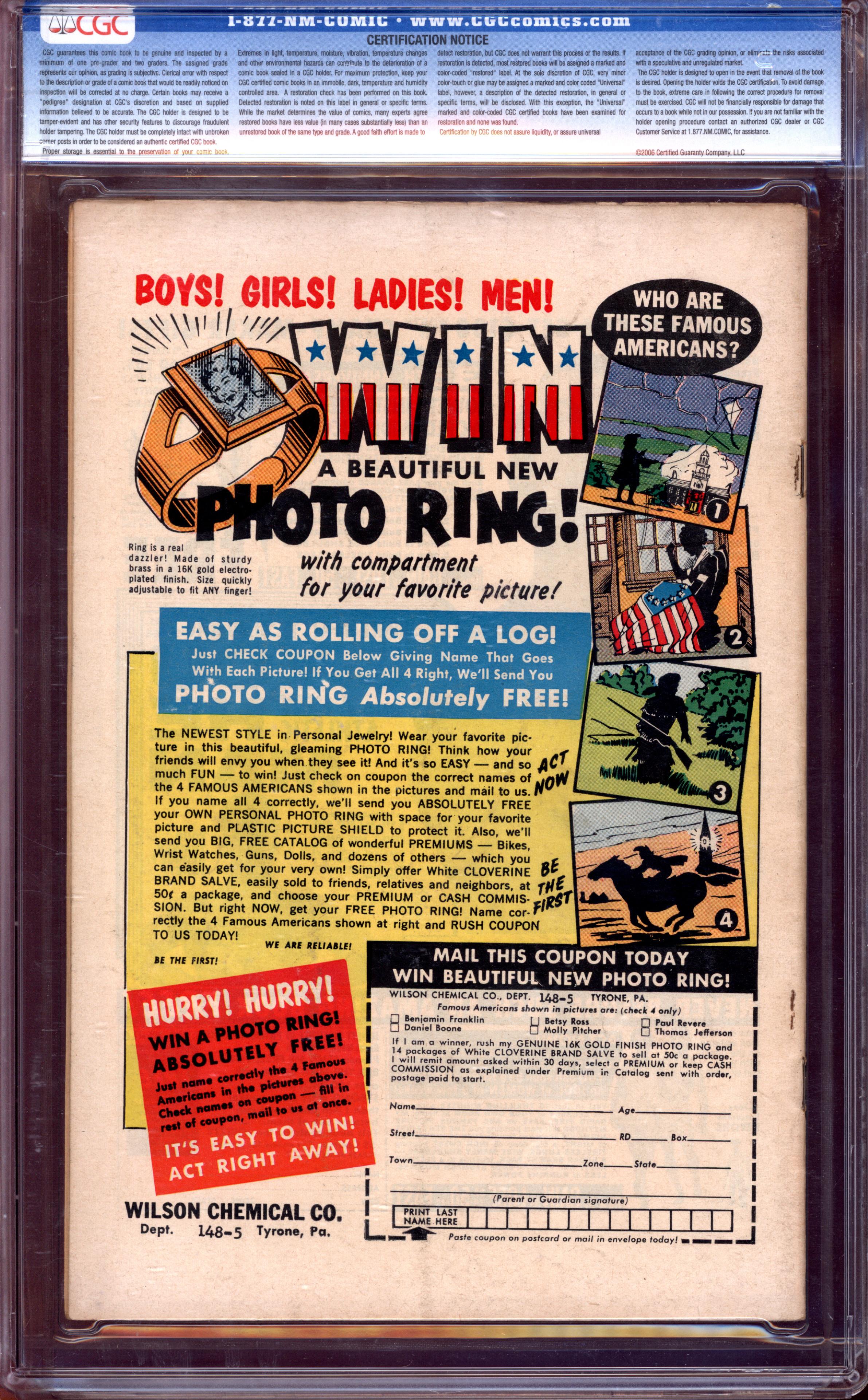 AMAZING ADVENTURES Back Cover