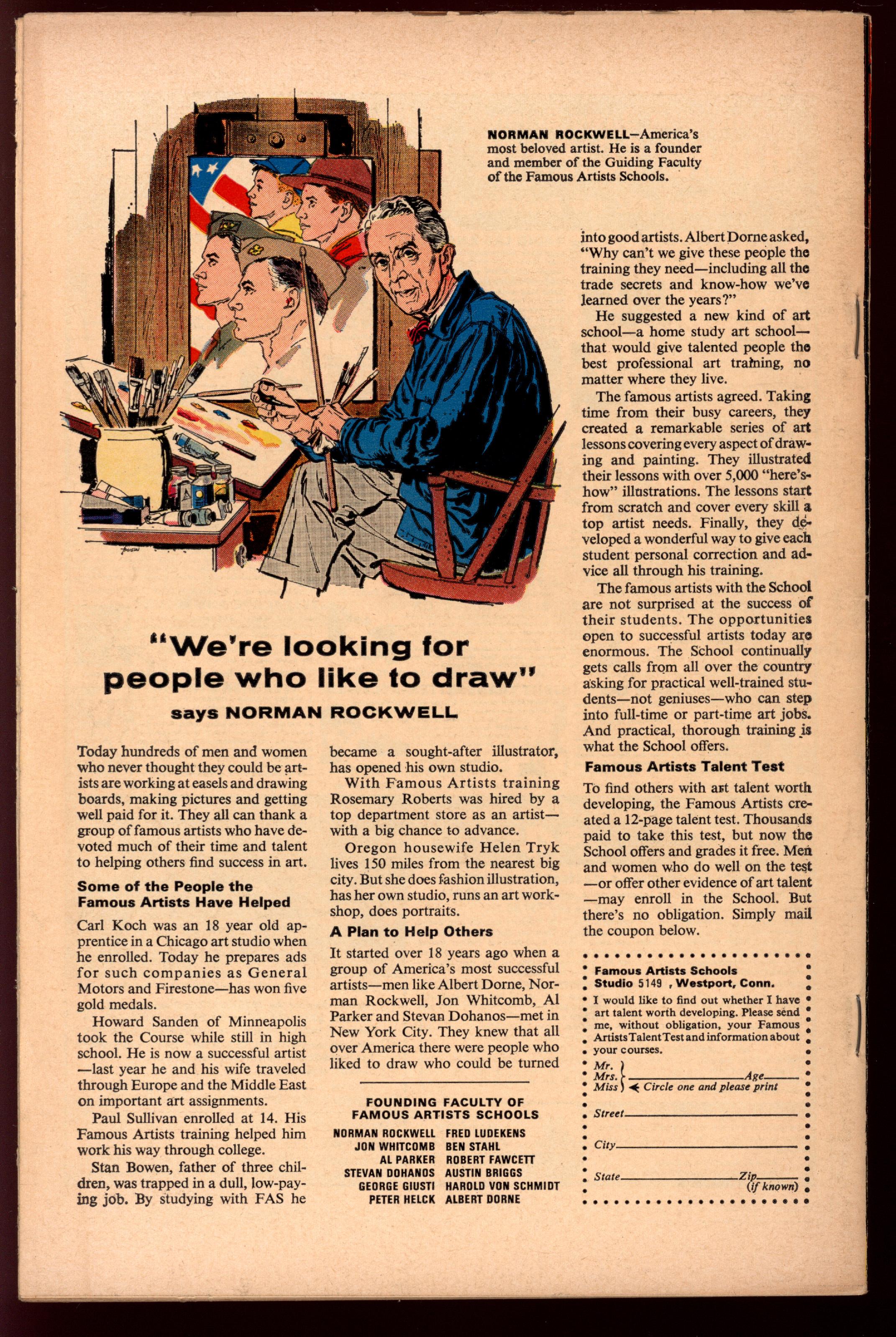 FANTASTIC FOUR Back Cover