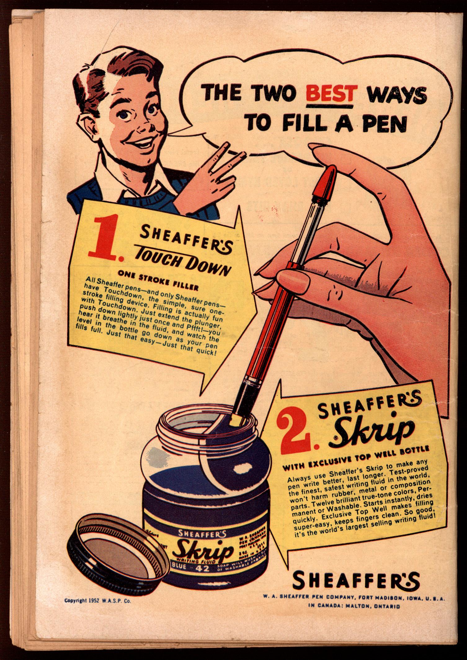 ARCHIE COMICS Back Cover