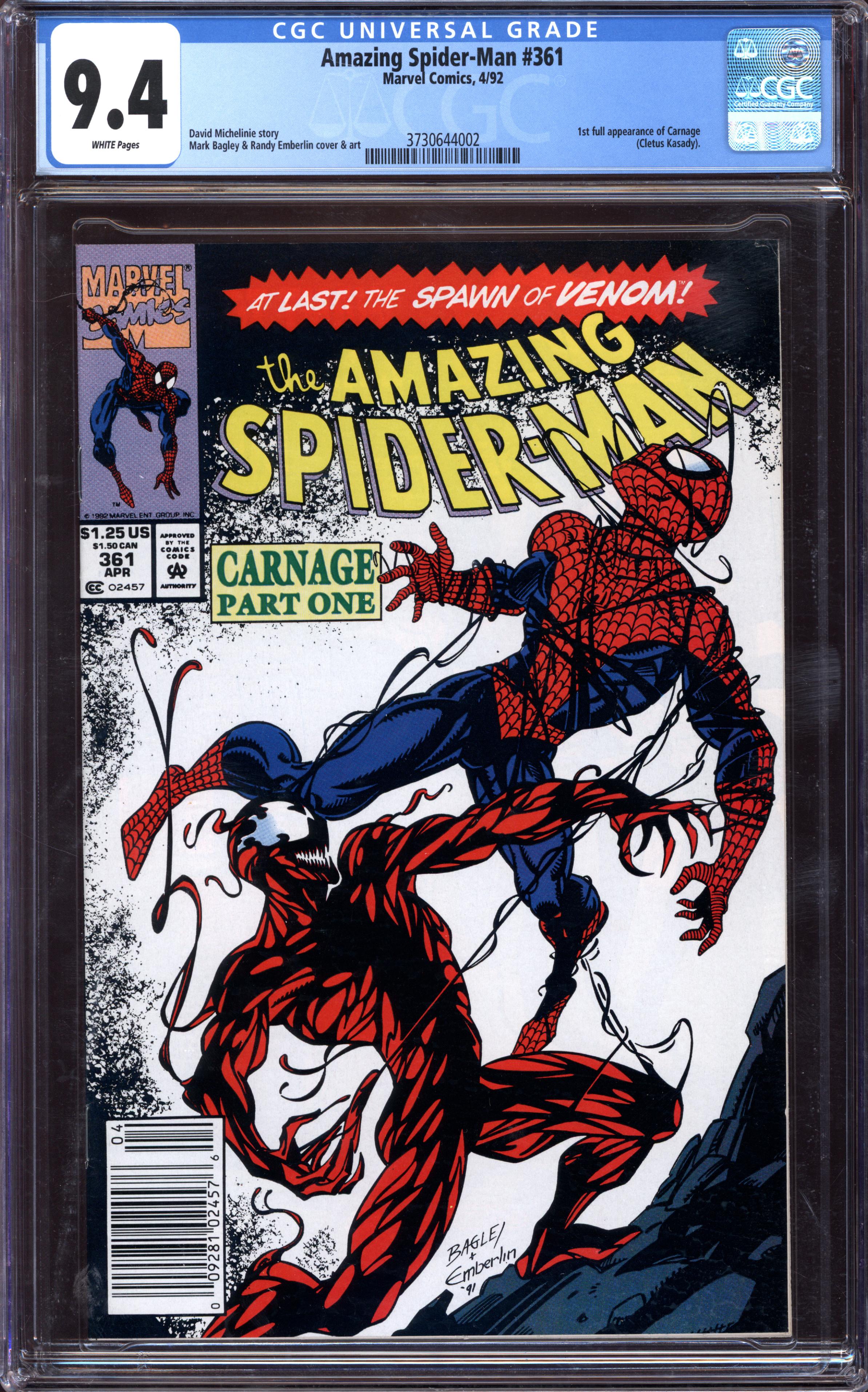 AMAZING SPIDER-MAN Front Cover