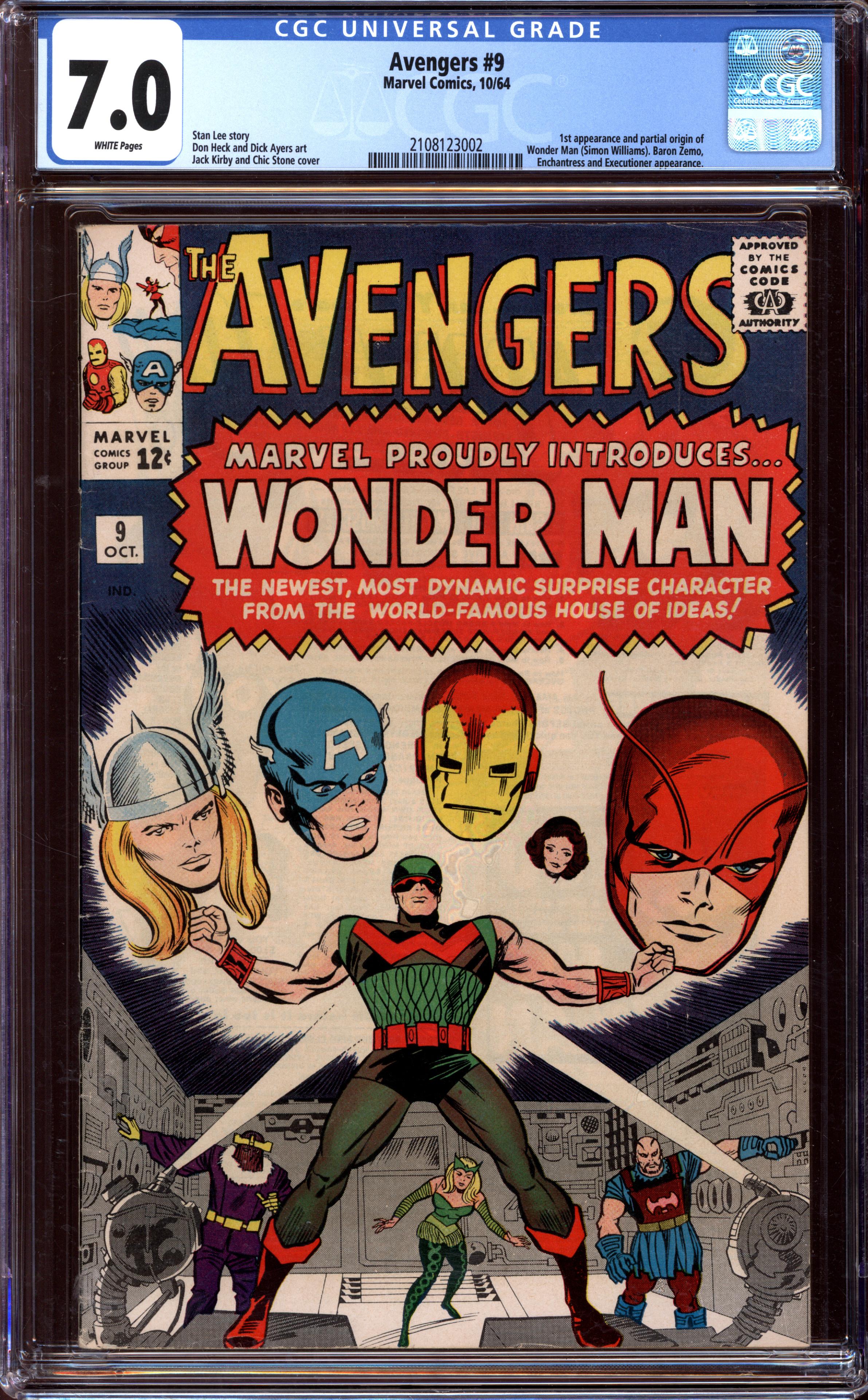 AVENGERS Front Cover
