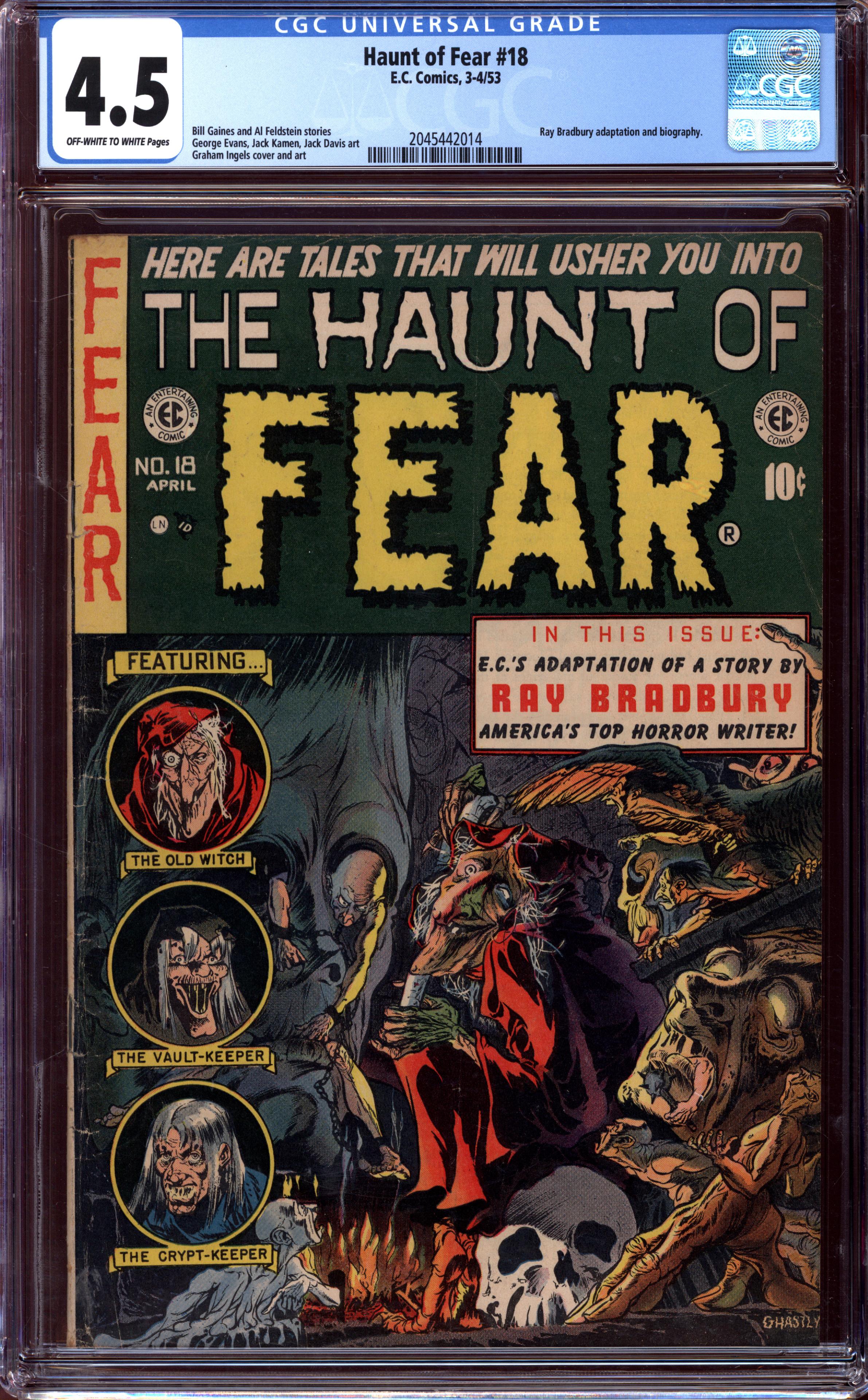 HAUNT OF FEAR Front Cover