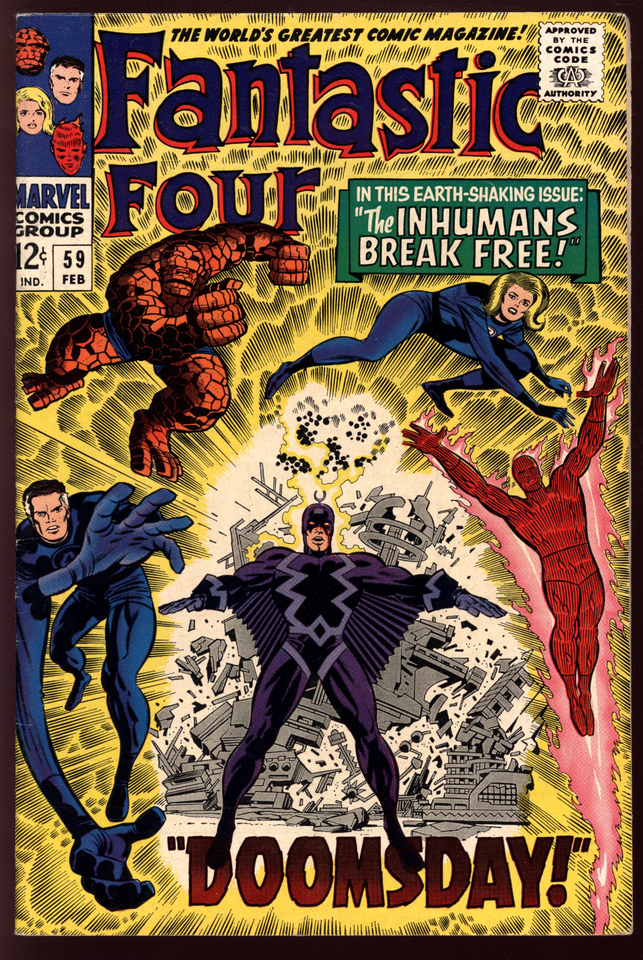 FANTASTIC FOUR Front Cover