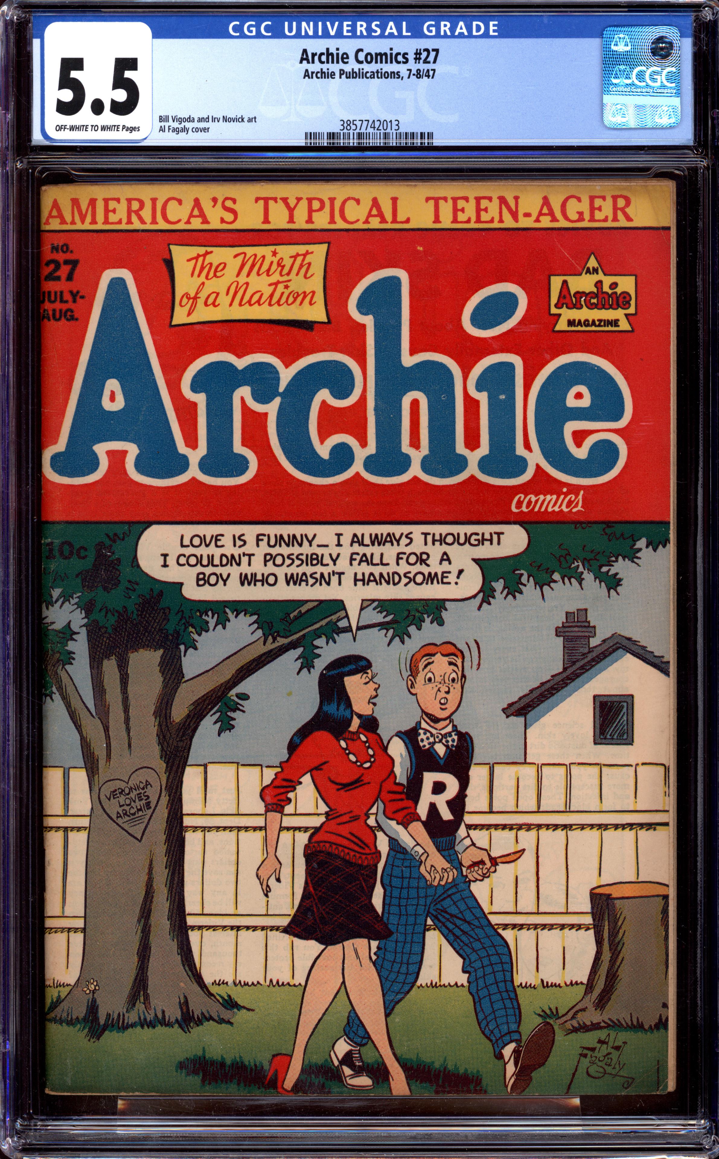 ARCHIE COMICS Front Cover