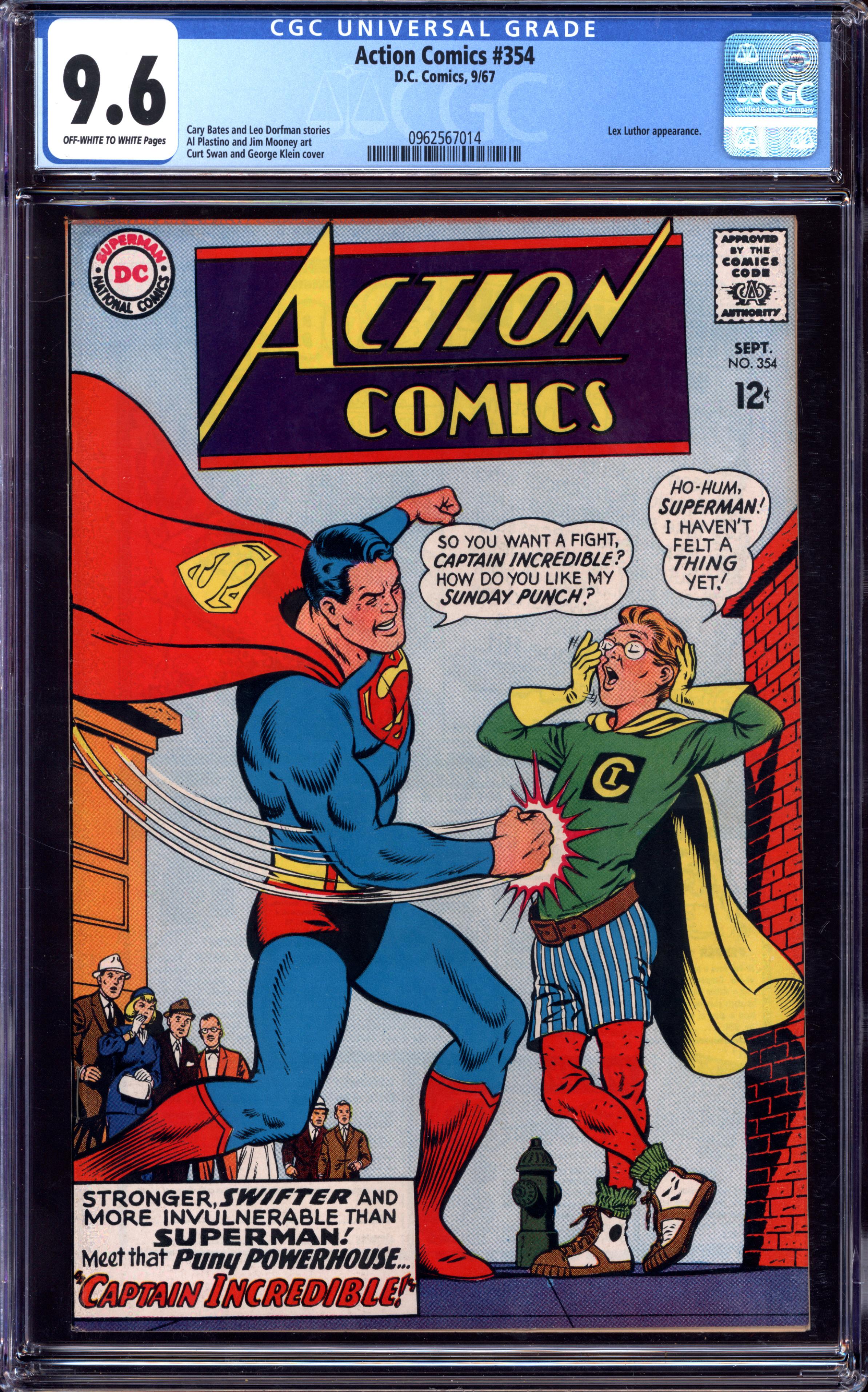 ACTION COMICS Front Cover