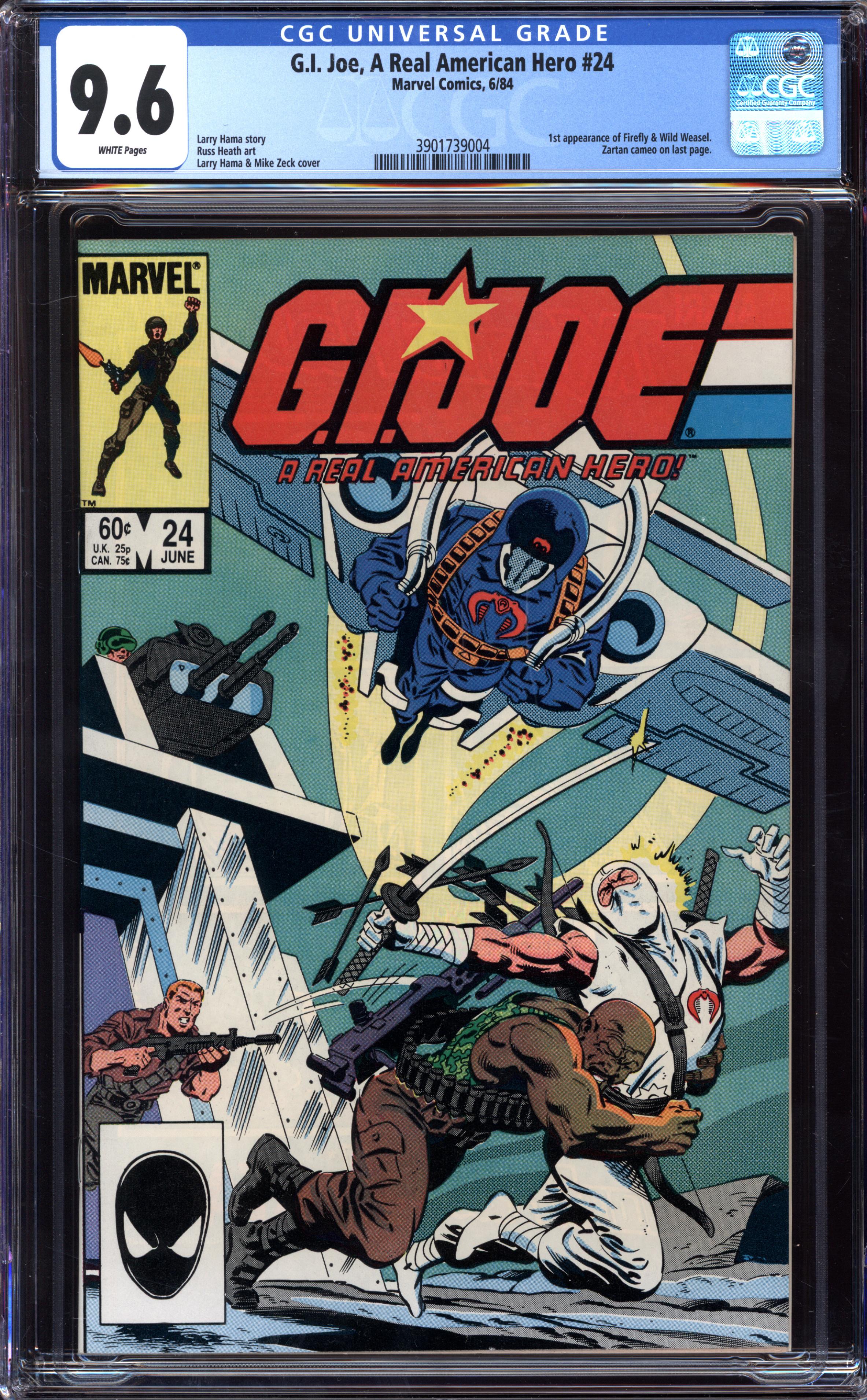 G.I. JOE, A REAL AMERICAN HERO Front Cover