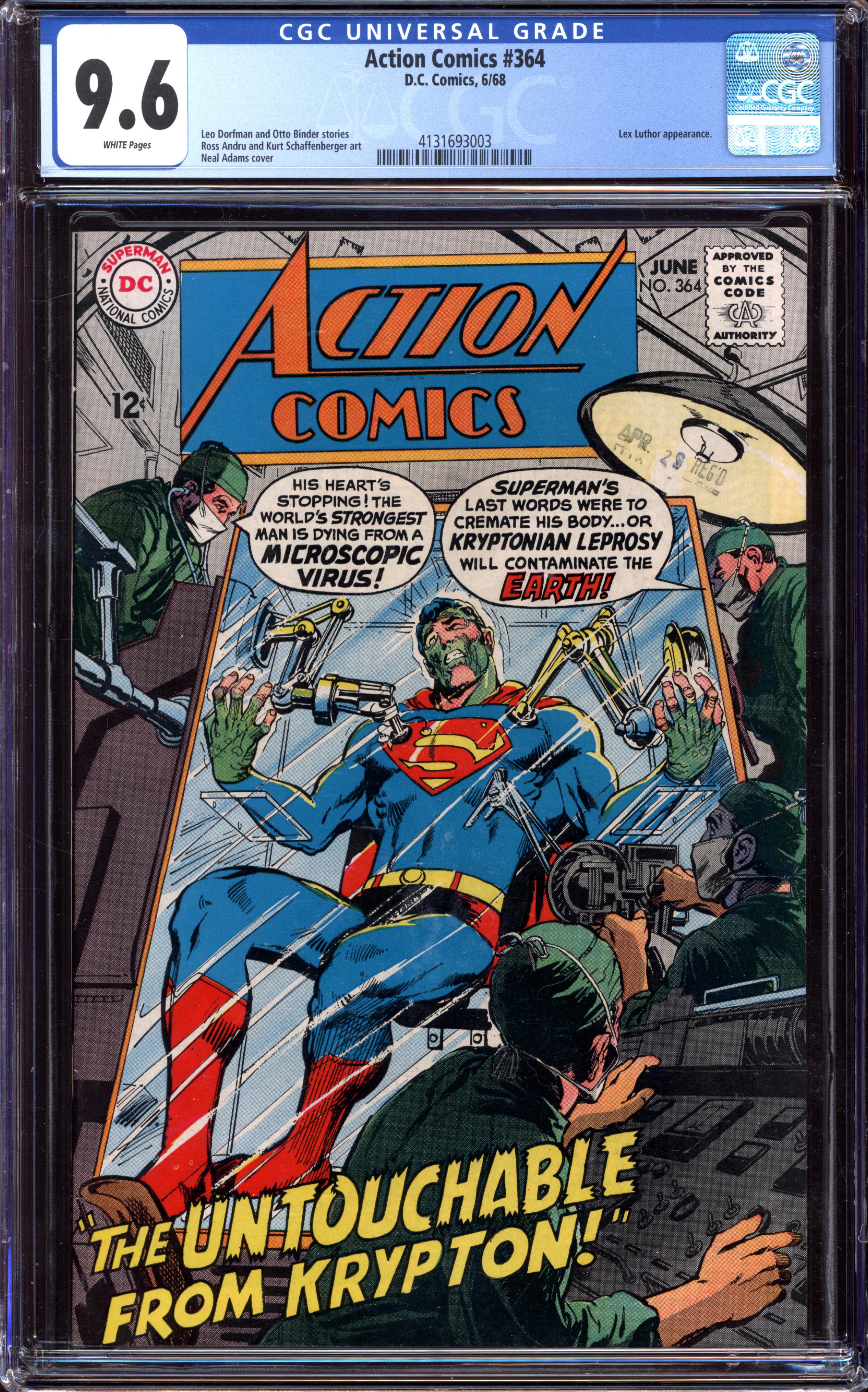ACTION COMICS Front Cover