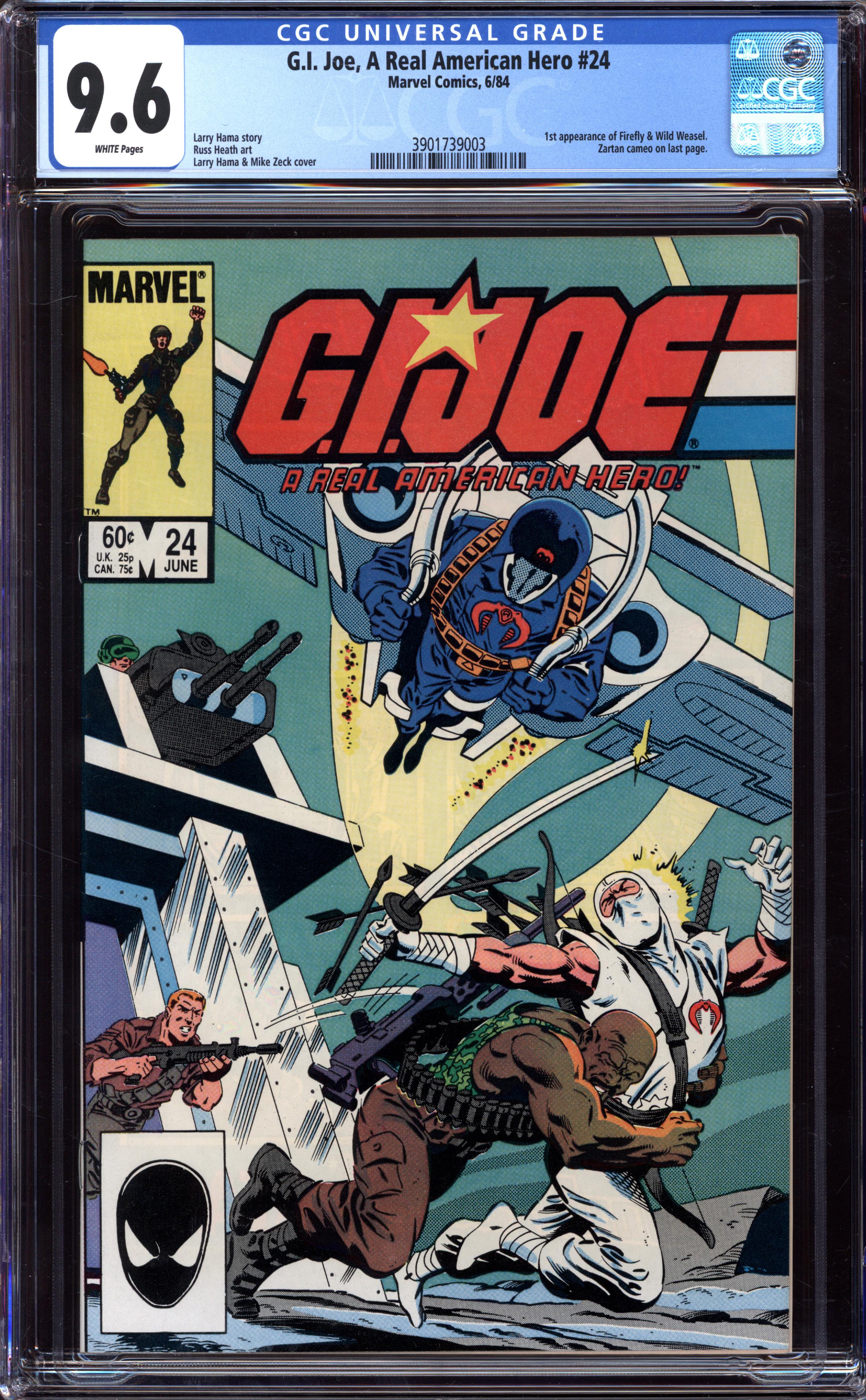 G.I. JOE, A REAL AMERICAN HERO Front Cover
