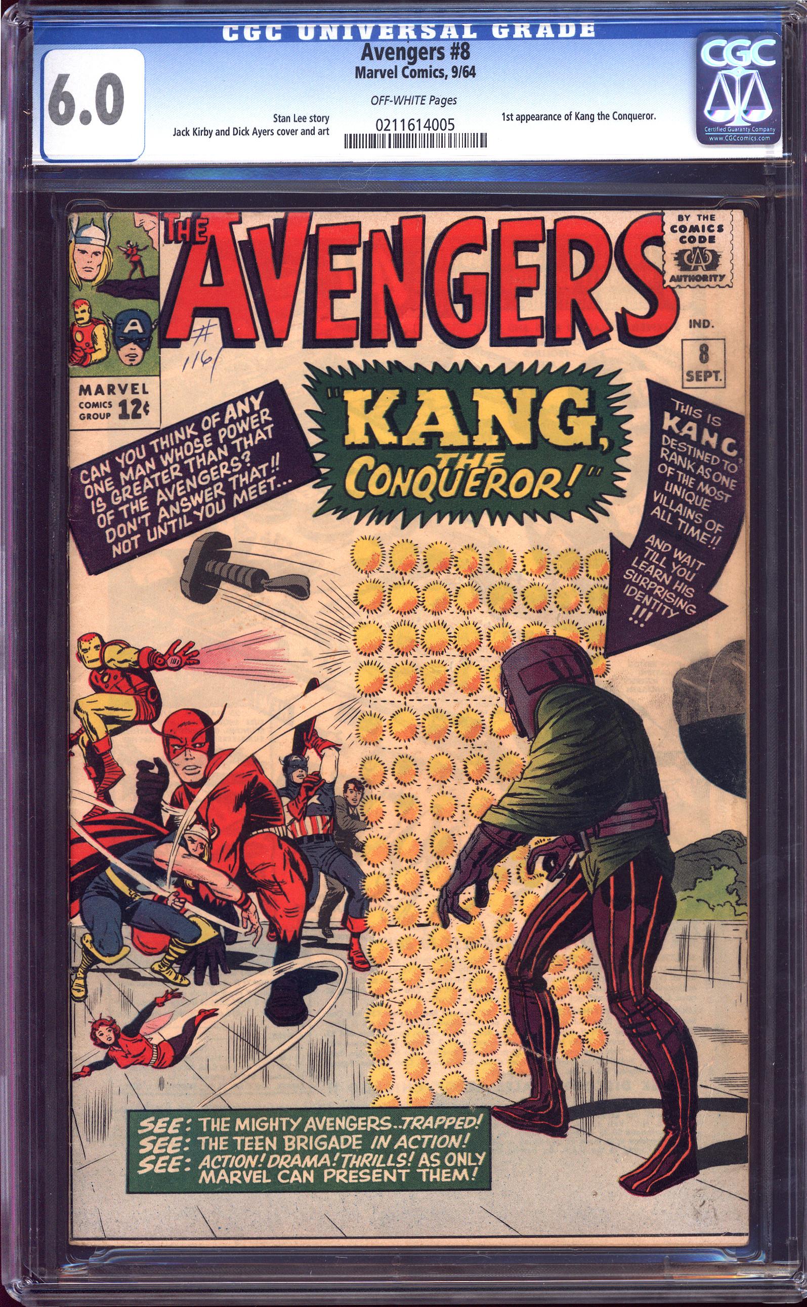 AVENGERS Front Cover