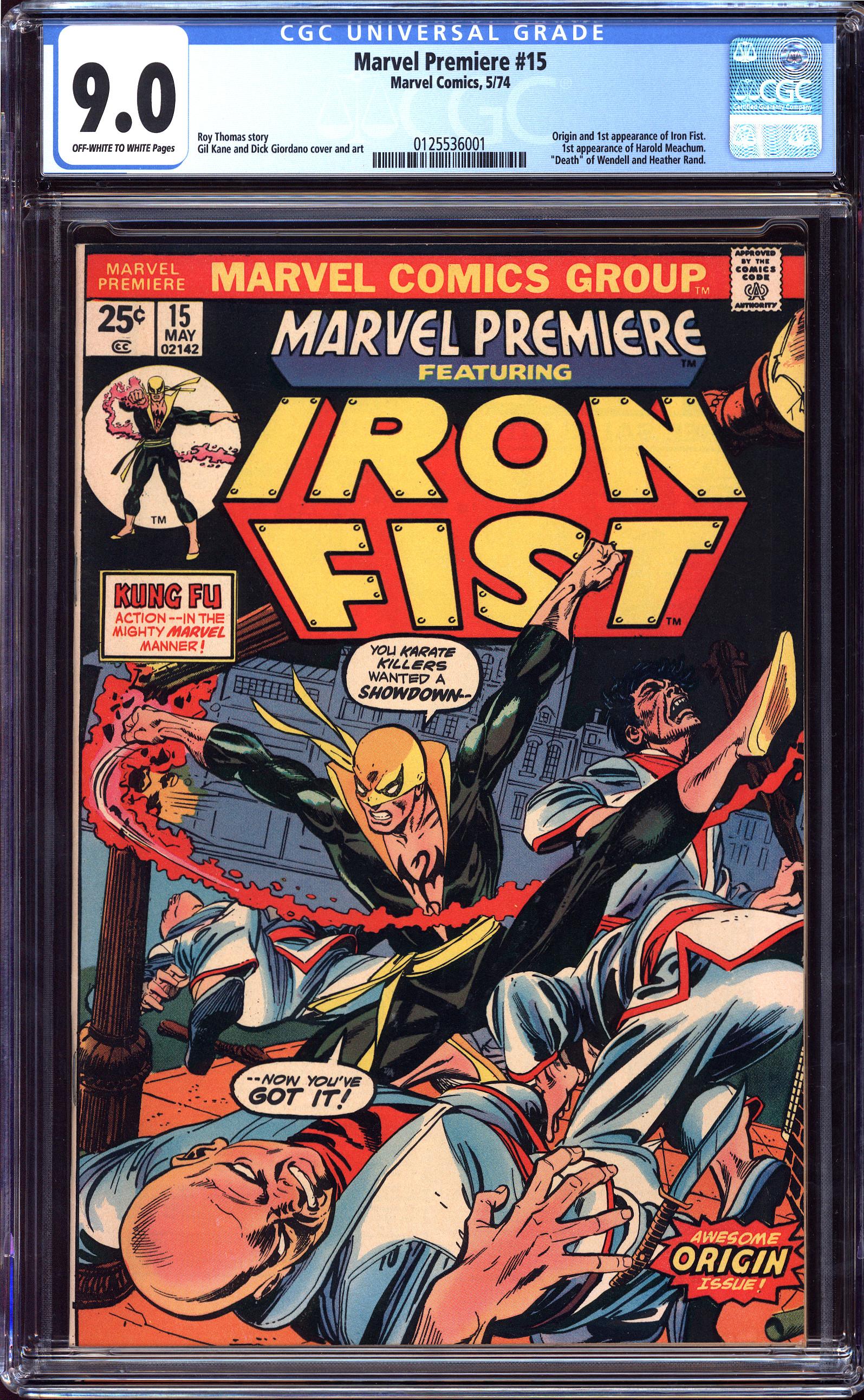 MARVEL PREMIERE Front Cover