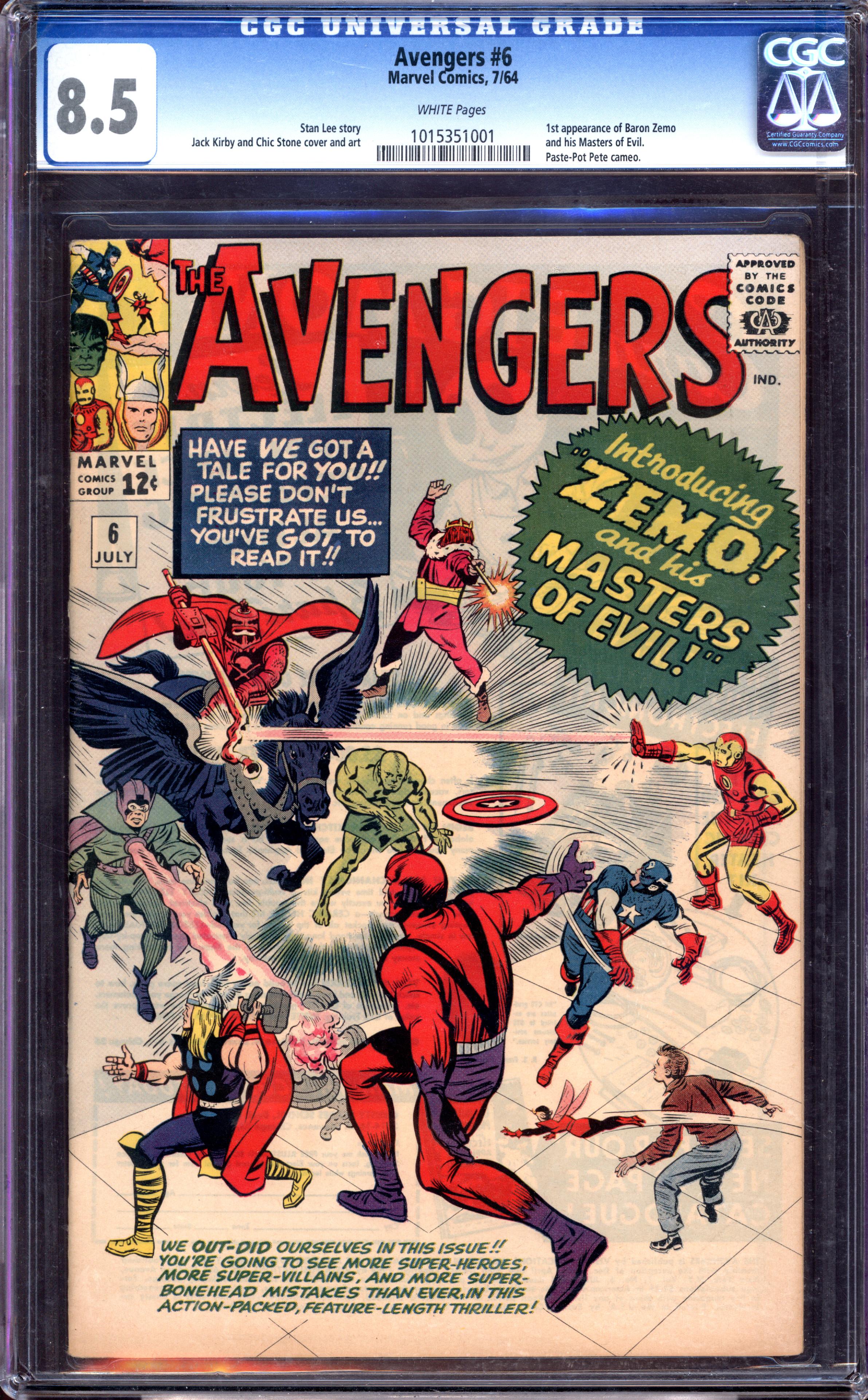 AVENGERS Front Cover