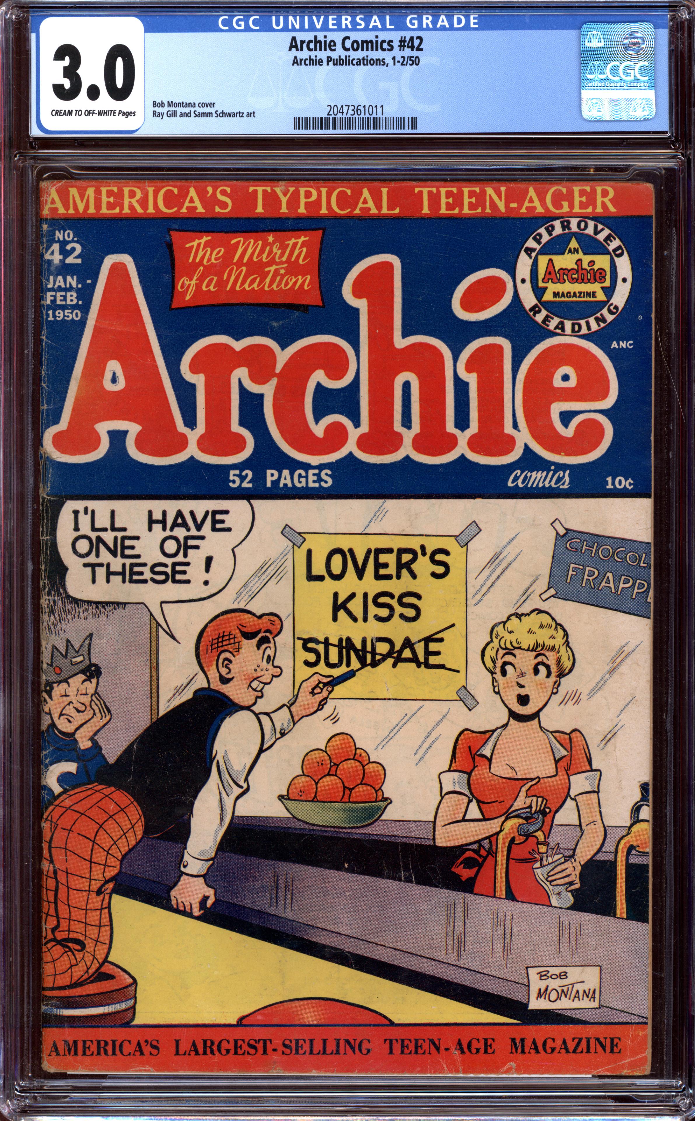 ARCHIE COMICS Front Cover