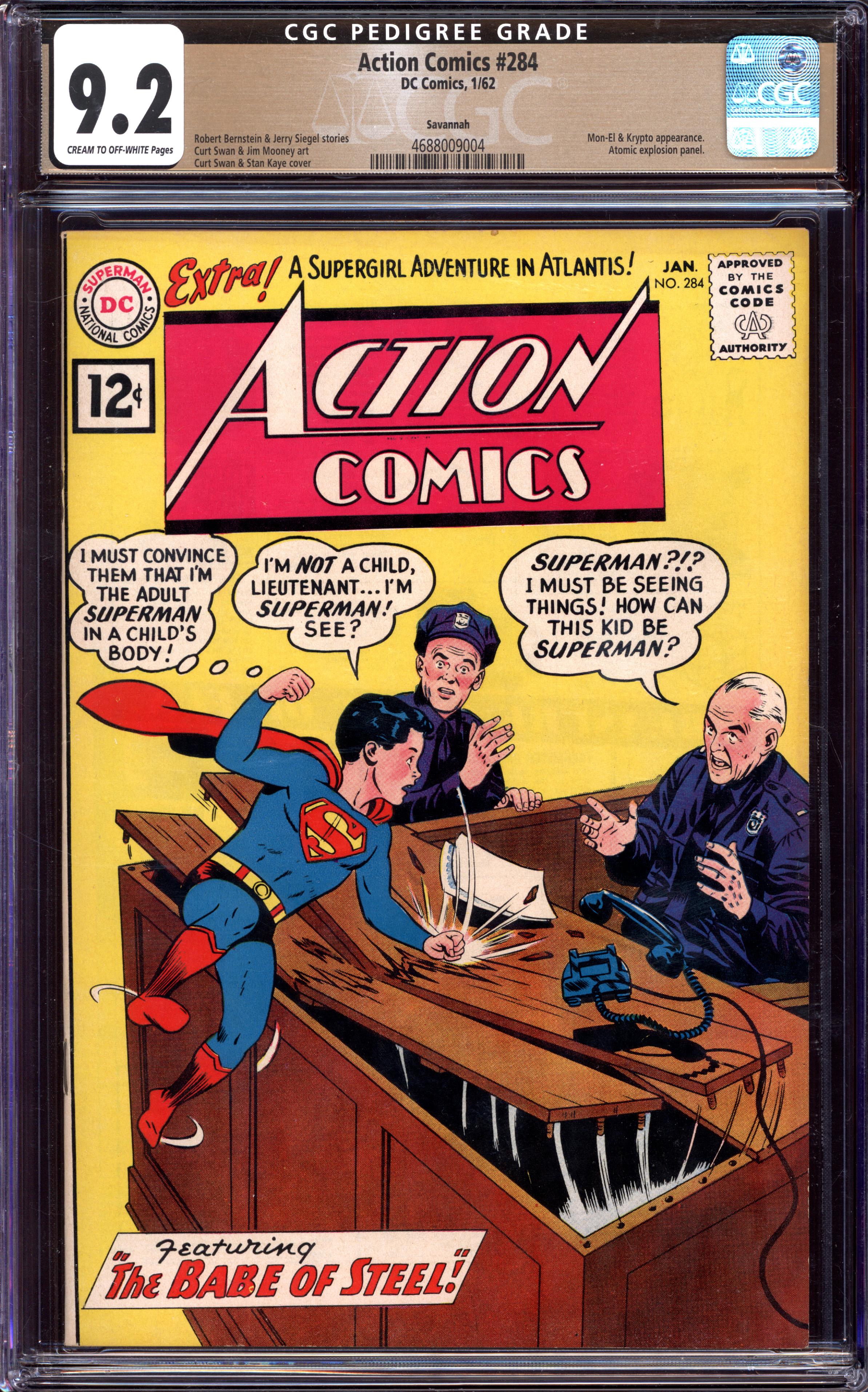ACTION COMICS Front Cover