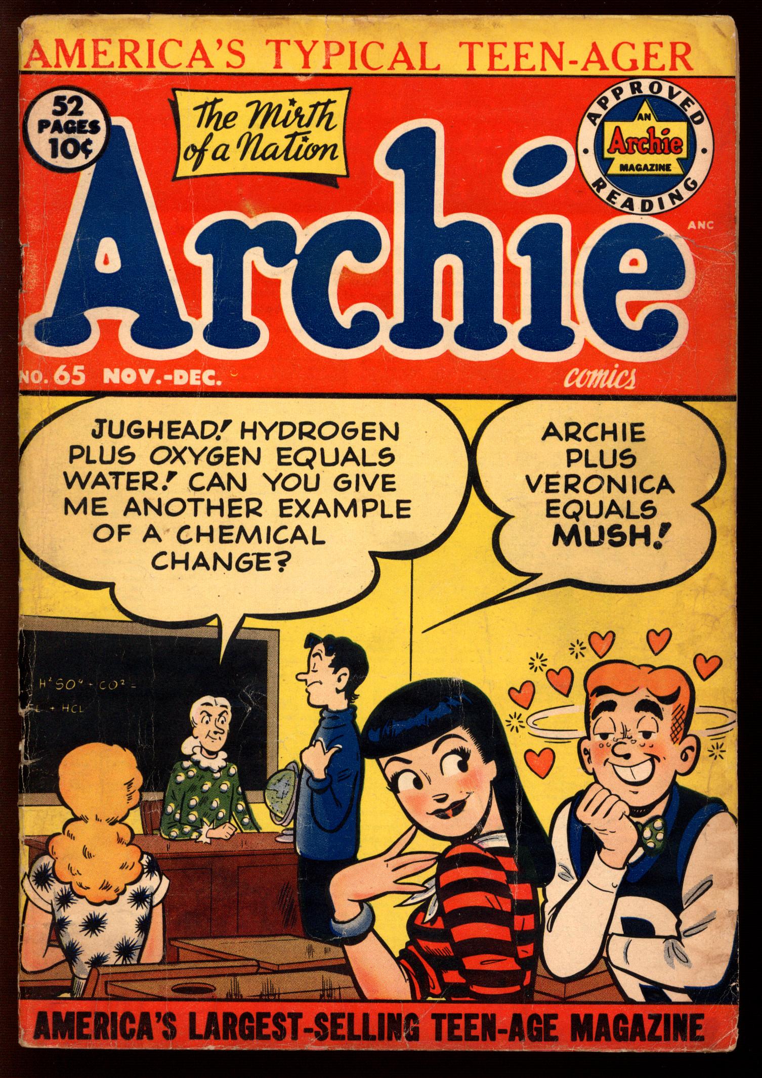 ARCHIE COMICS Front Cover