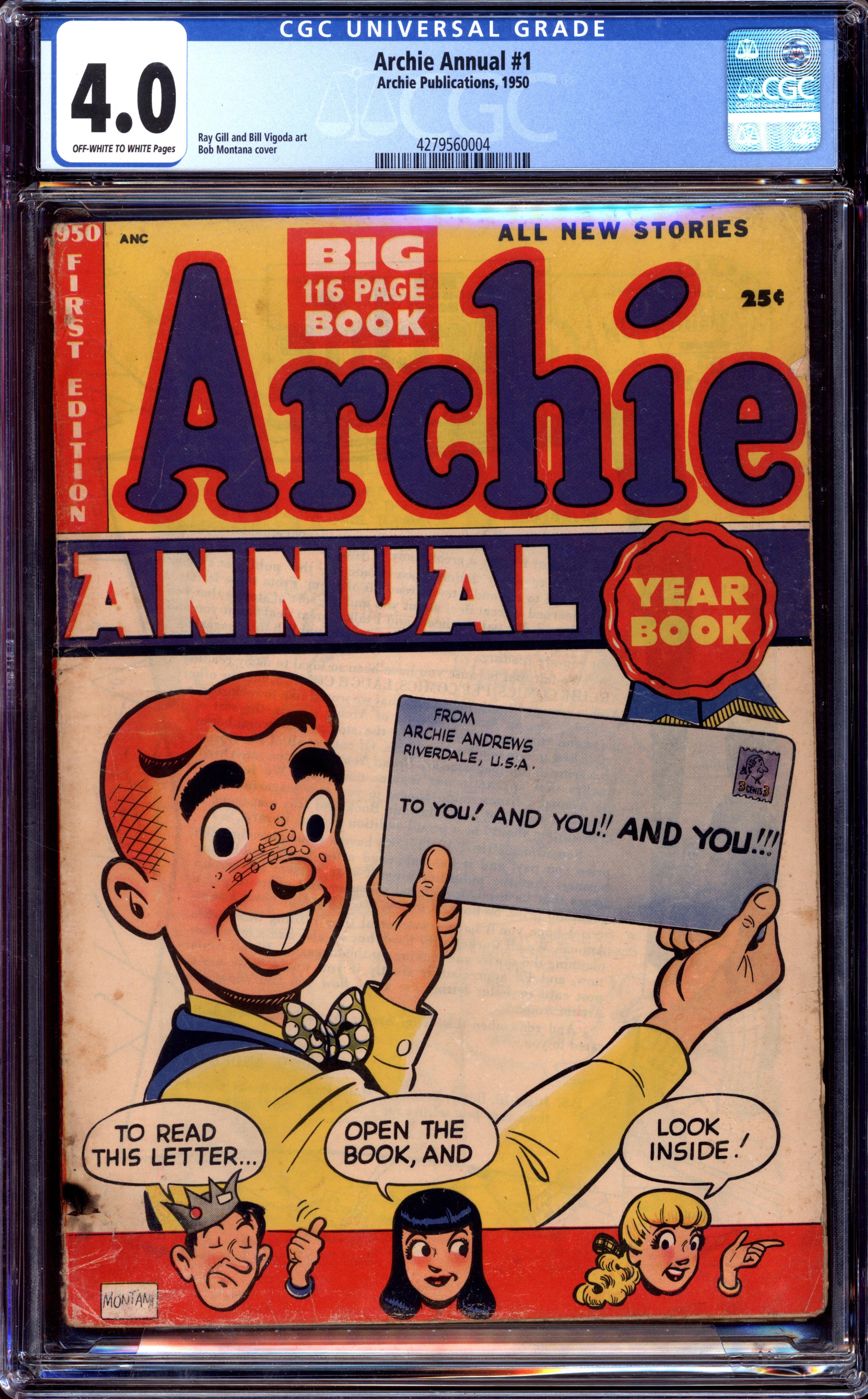 ARCHIE ANNUAL Front Cover