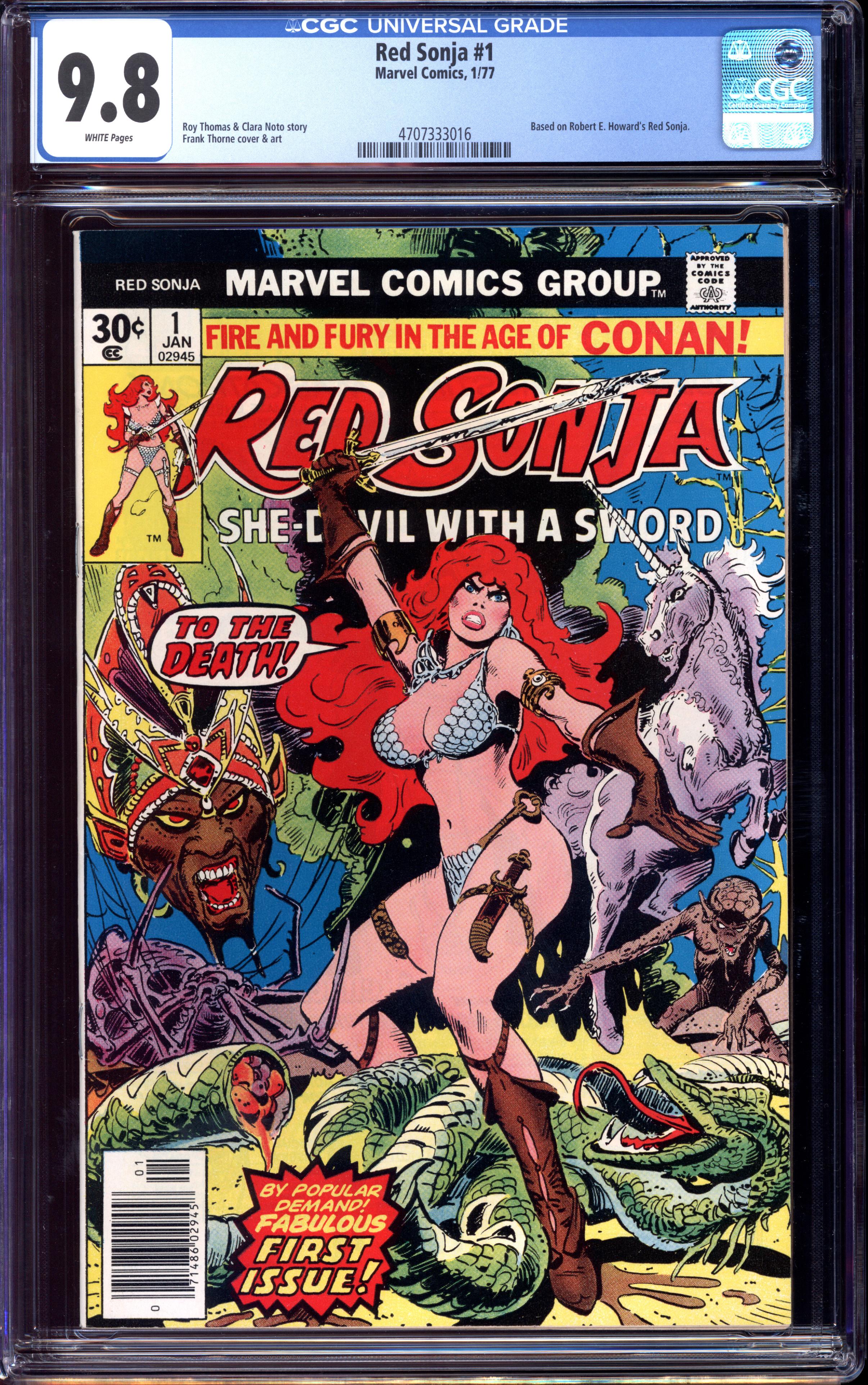 RED SONJA Front Cover