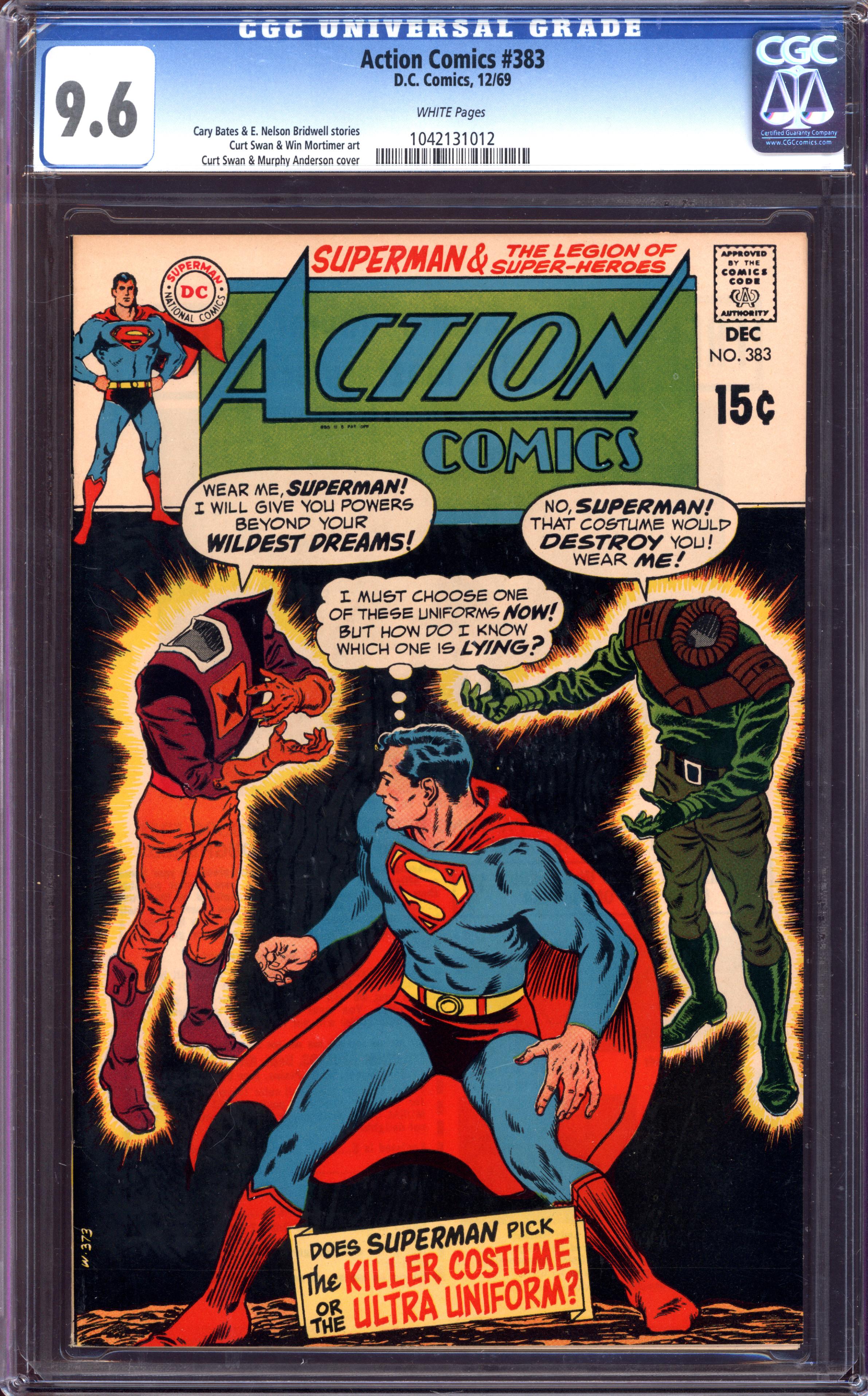 ACTION COMICS Front Cover