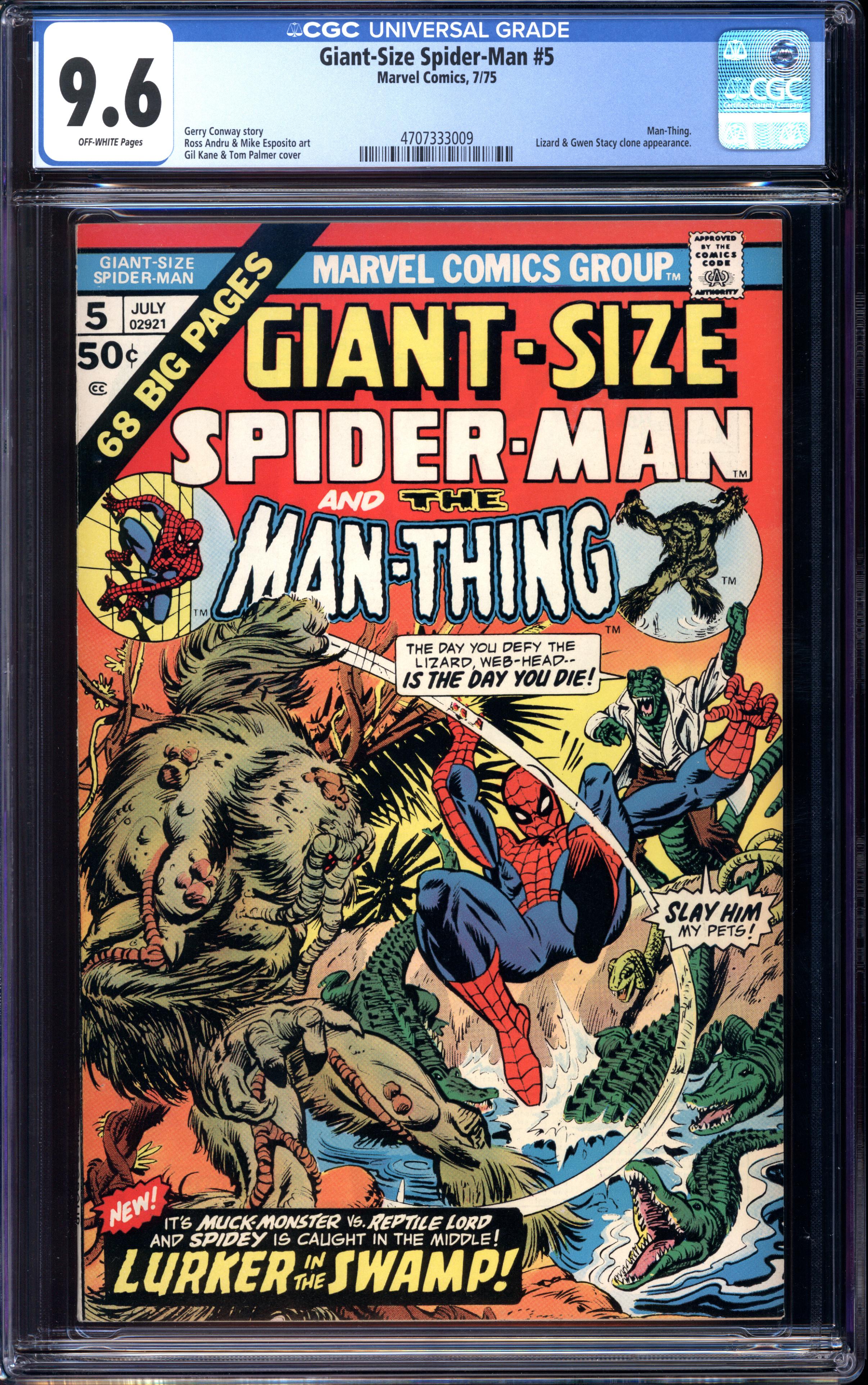 GIANT-SIZE SPIDER-MAN Front Cover