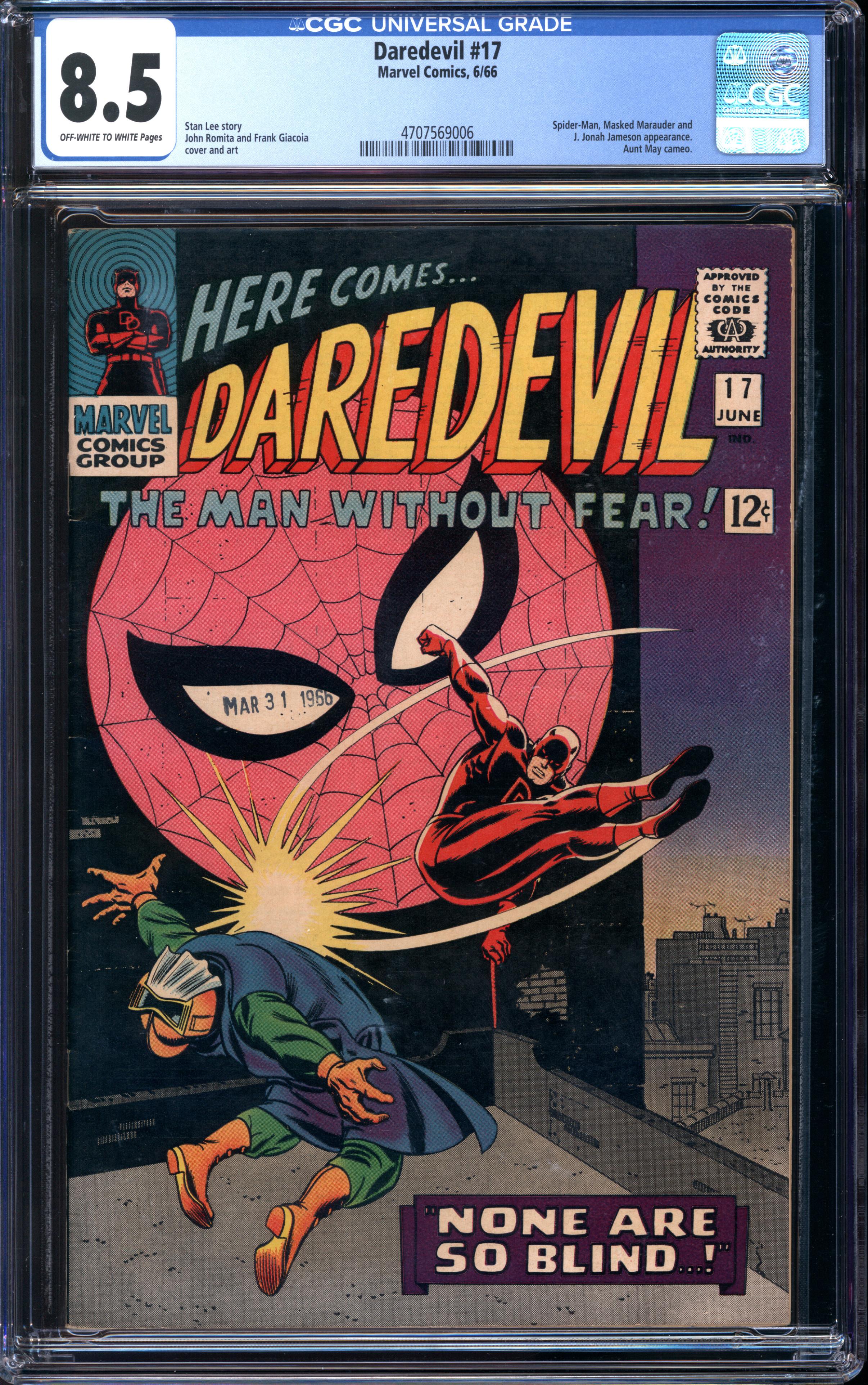 DAREDEVIL Front Cover