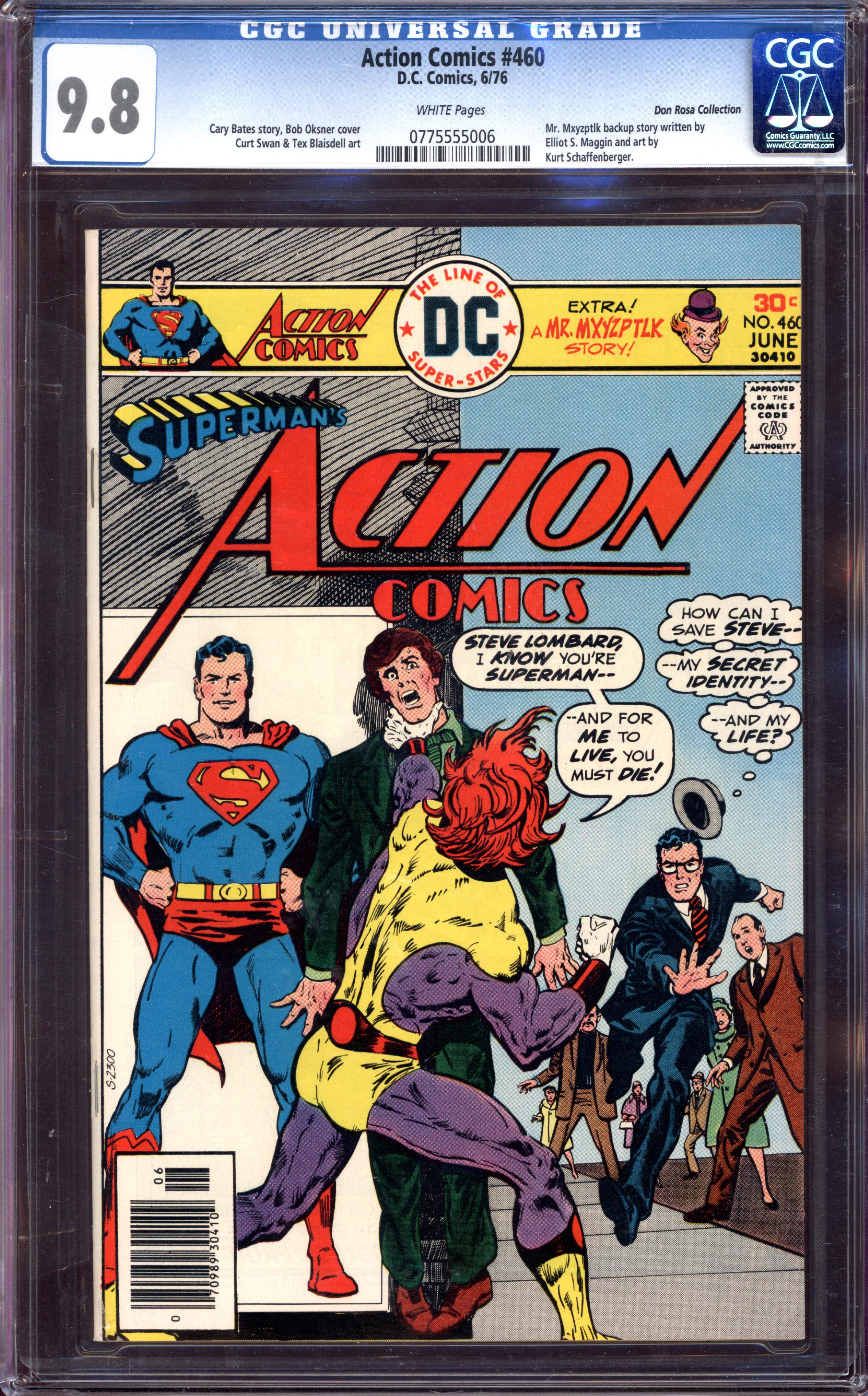 ACTION COMICS Front Cover