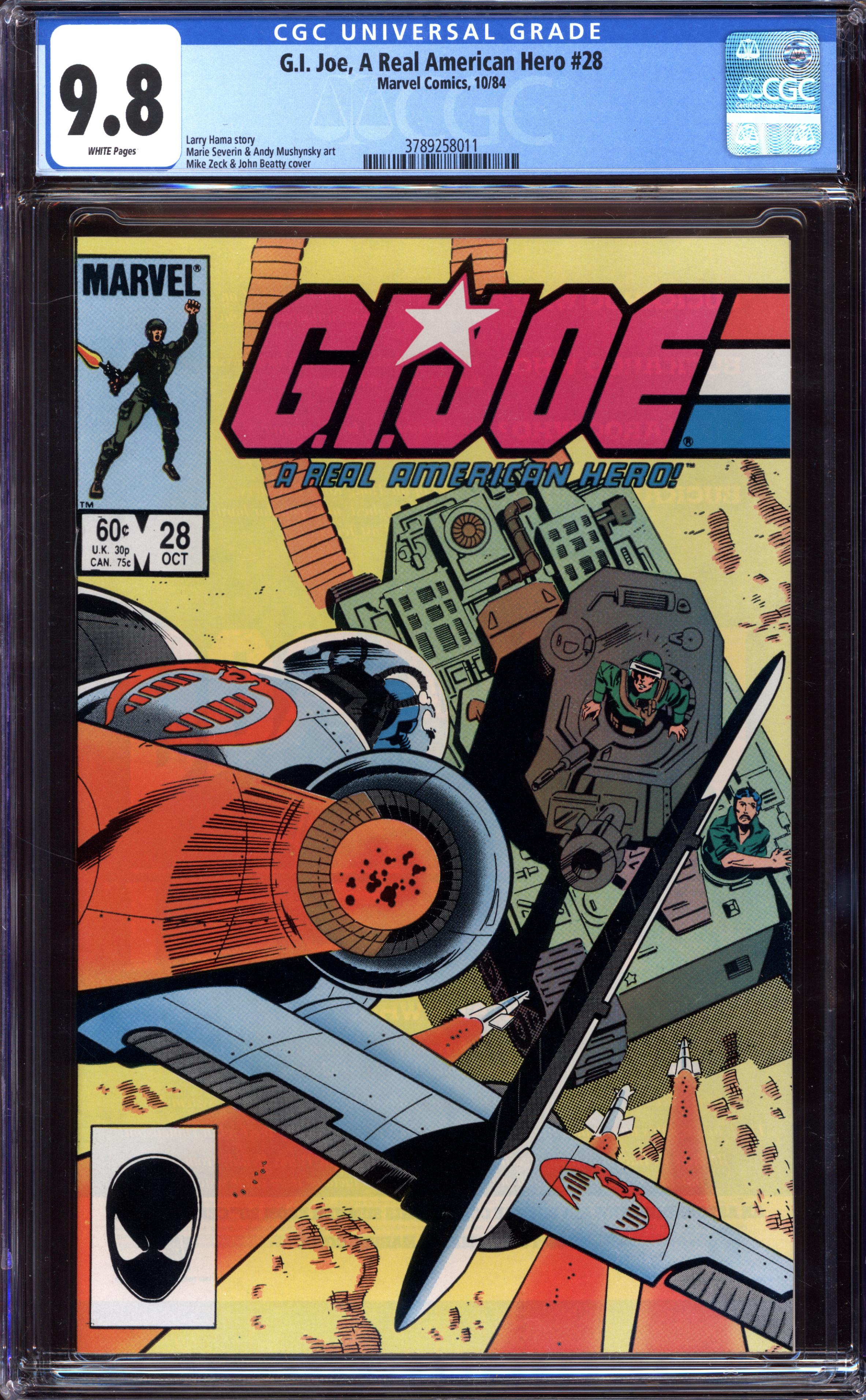G.I. JOE, A REAL AMERICAN HERO Front Cover