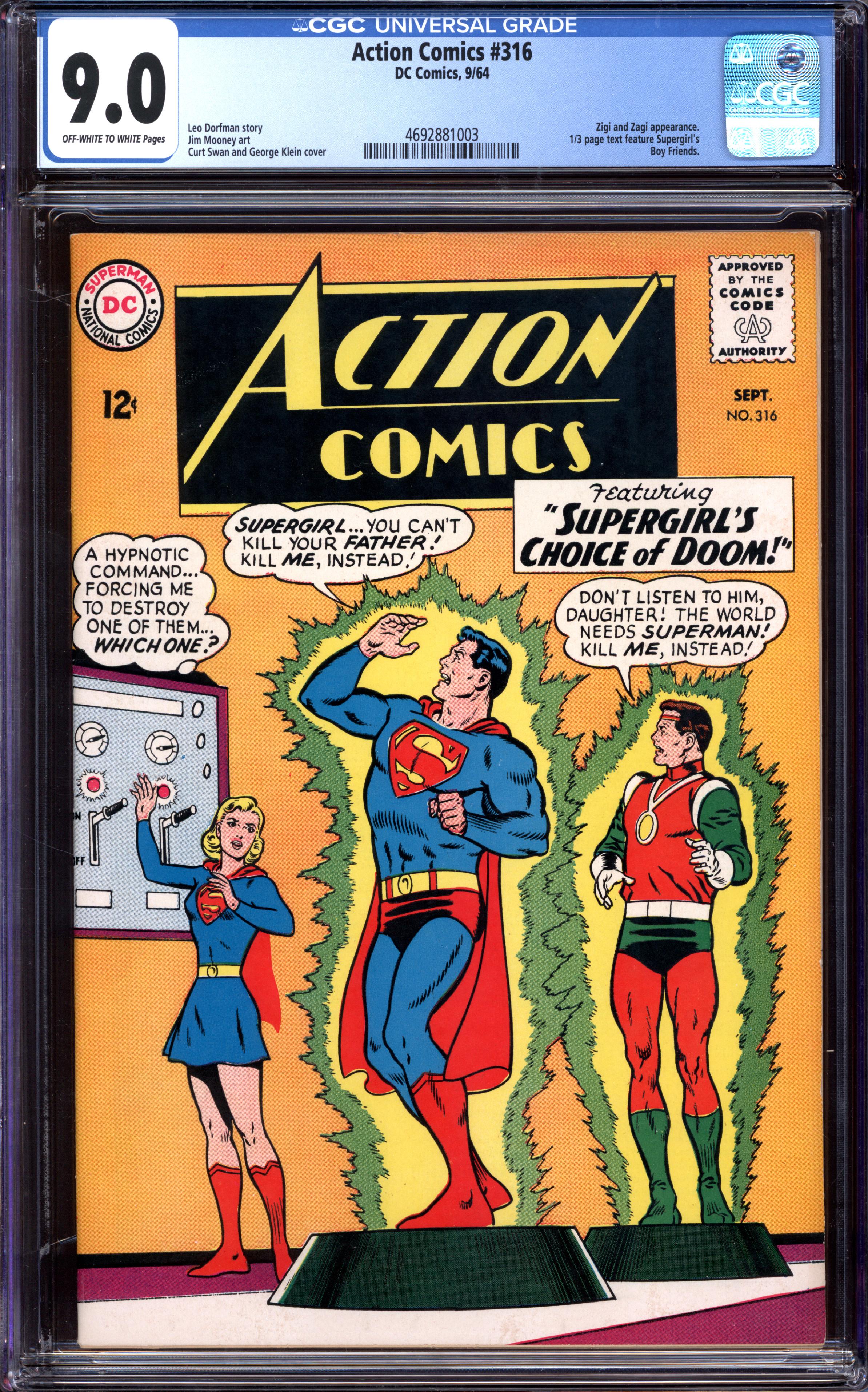 ACTION COMICS Front Cover