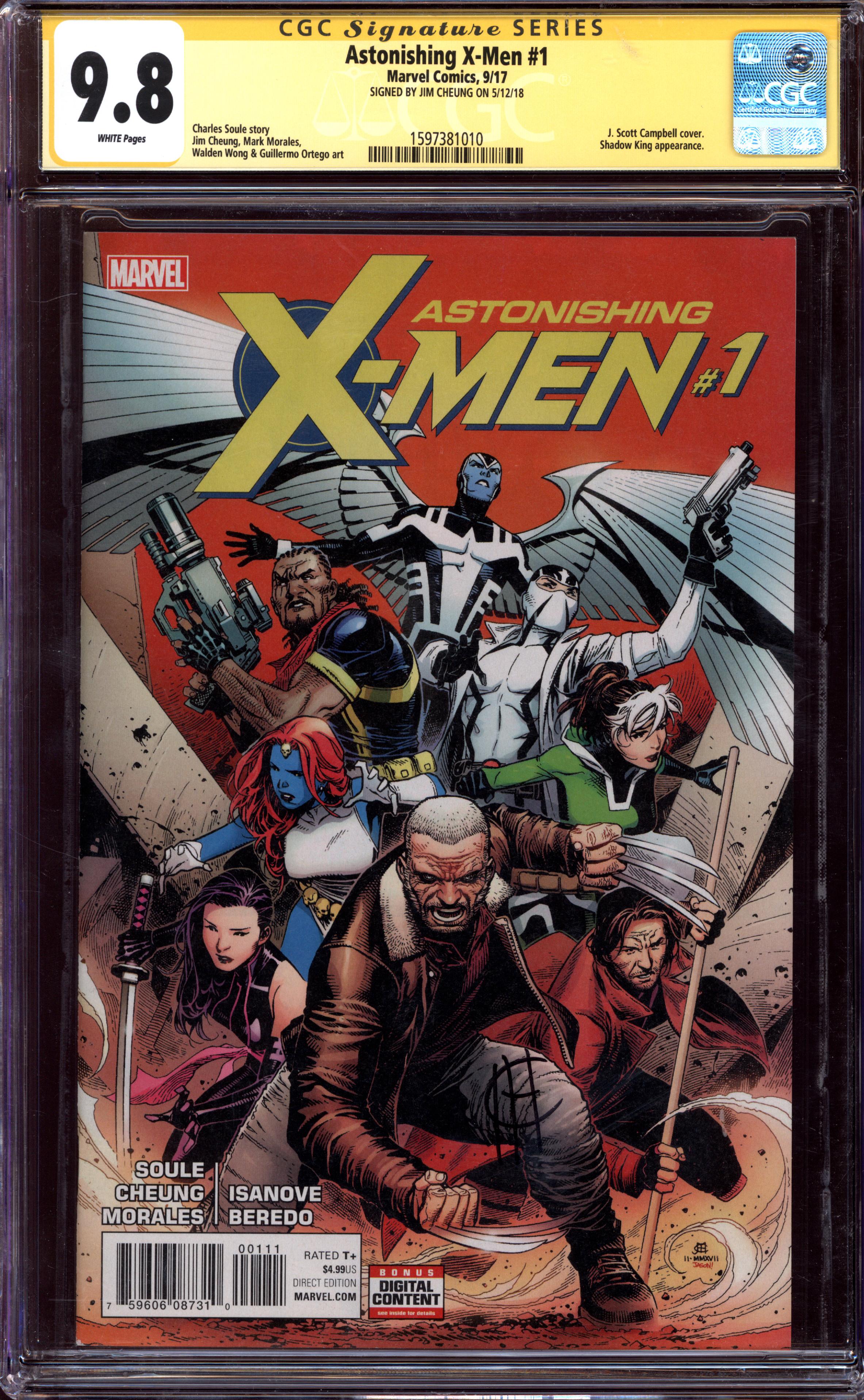 ASTONISHING X-MEN Front Cover
