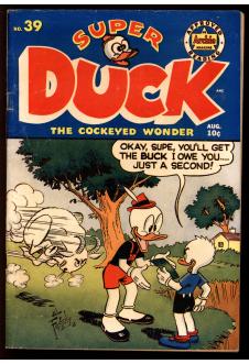 SUPER DUCK COMICS #39 3.0 front cover