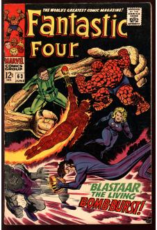 FANTASTIC FOUR #63 3.5 front cover