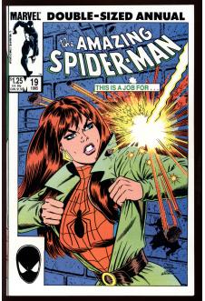 AMAZING SPIDER-MAN ANNUAL #19 8.0 front cover