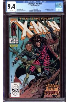 X-MEN #266 CGC 9.4 WHITE PAGES front cover