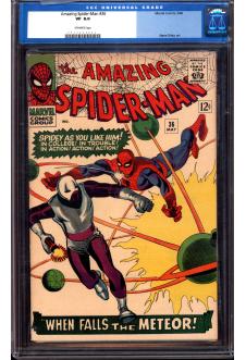 AMAZING SPIDER-MAN #36 CGC 8.0 OW PAGES front cover
