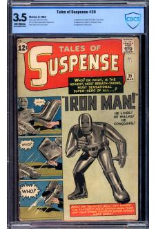 TALES OF SUSPENSE #39 CBCS 3.5 OW PAGES front cover