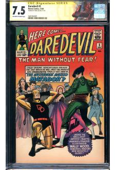 DAREDEVIL #5 CGC 7.5 OW/WH PAGES front cover