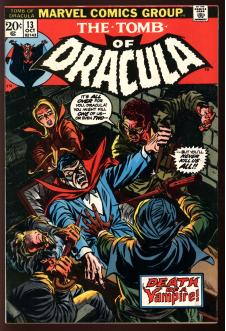 TOMB OF DRACULA #13 5.0 front cover
