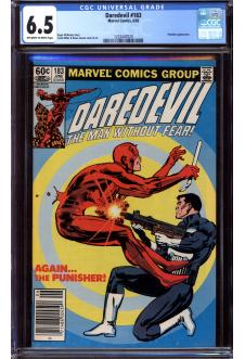 DAREDEVIL #183 CGC 6.5 OW/WH PAGES front cover