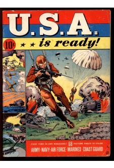 USA IS READY #1 2.5 front cover