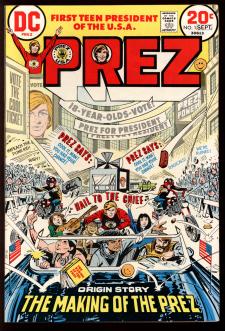 PREZ #1 7.5 front cover
